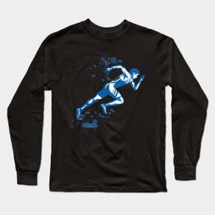 Track Runner Sprinter Sprinting - 03 Long Sleeve T-Shirt